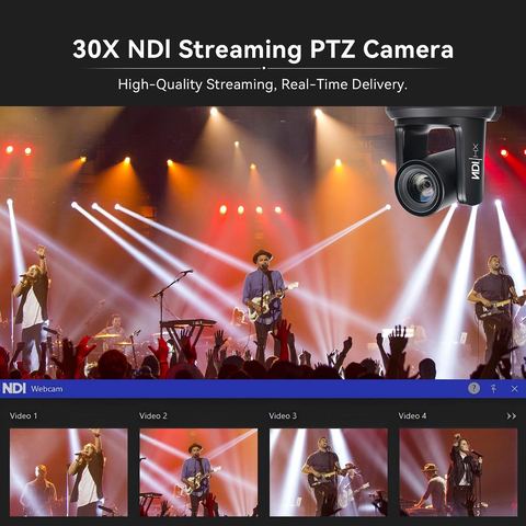 Tenveo Two-Camera 30x PTZ NDI Kit – view 3