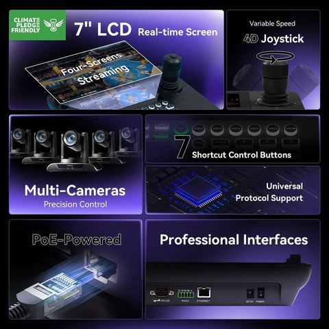 Tenveo KB300PRO NDI PTZ Controller – view 2