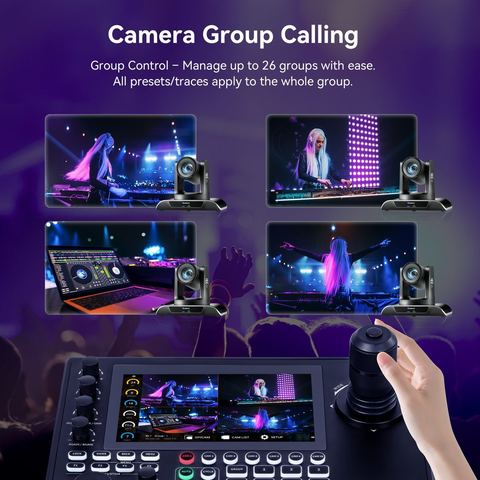Tenveo KB500 NDI|HX3 PTZ Controller – view 3