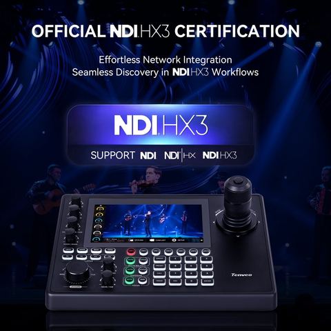 Tenveo KB500 NDI|HX3 PTZ Controller – view 4
