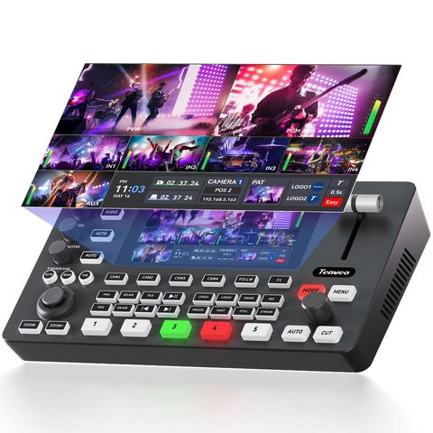 Tenveo PC500 4K60 HDMI & SDI Video Switcher – view 2