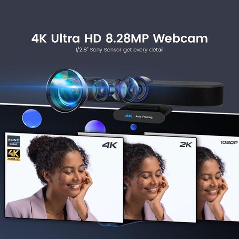 Tenveo VA300C 4K 3-in-1 Webcam – view 2