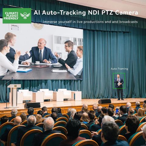 Tenveo VHD620A 20x AI Tracking NDI PTZ Camera – view 4