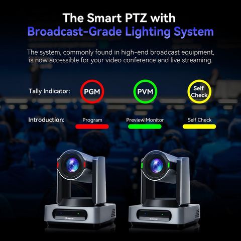 Tenveo VX30M-Ultra 4K60 NDI PTZ Camera – view 3